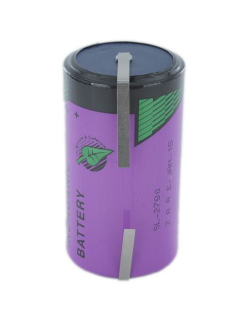 Pilha lítio D 3,6V SL-2780/T com terminais planos Tadiran - 1