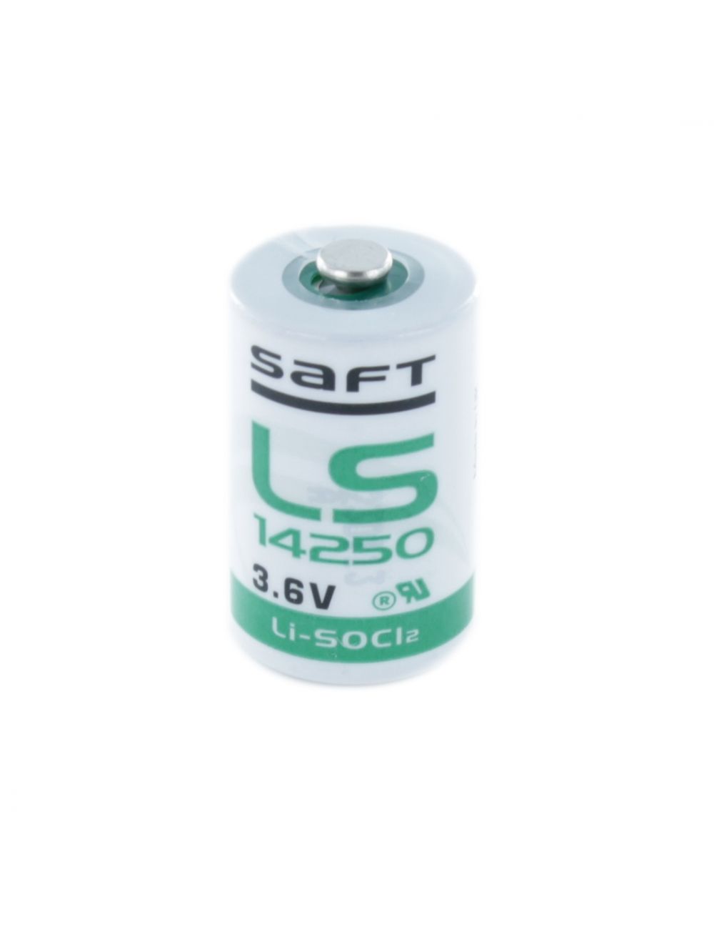 Pilha 3,6V lítio 1/2AA LS14250 Saft série LS - 1 Pilha 3,6V lítio 1/2AA LS14250 Saft série LS - 1