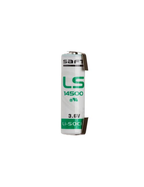 LS14500 CNR pila litio AA 3,6V SAFT serie LS con terminales planos para soldar - LS14500CNR -  -  - 1