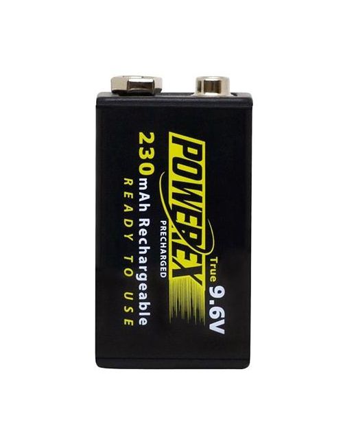 Pila recarregável 9V (9,6V) 230mAh Powerex série Precharged Ready to Use (Blister 1 unidad) - 1