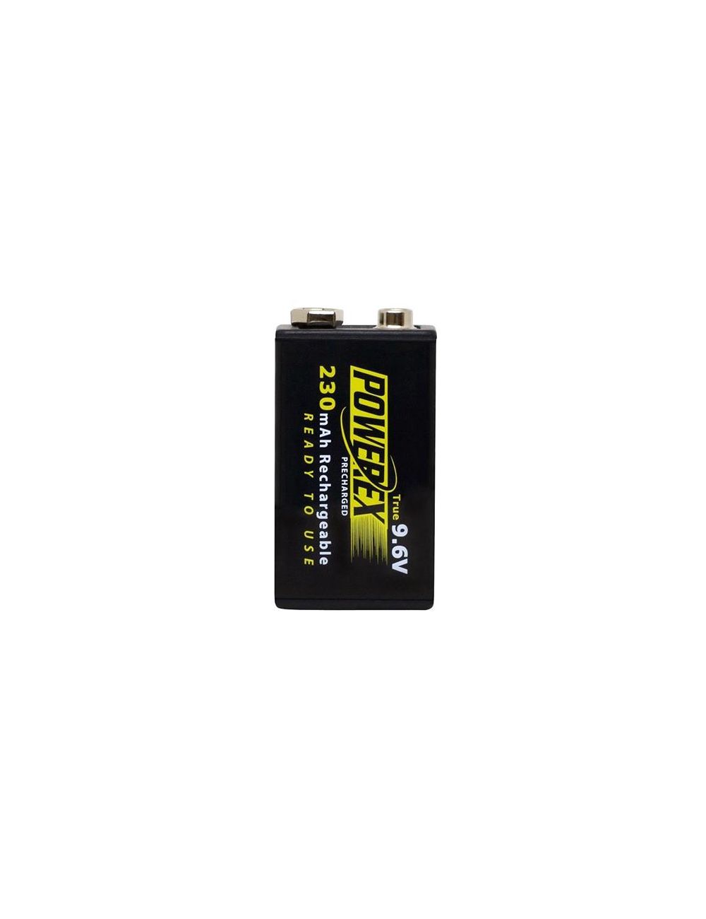 Pila recargable 9V (9,6V) 230mAh Powerex serie Precharged Ready to Use (Blister 1 unidad) - MHR9VP -  - 8023661443704 - 1