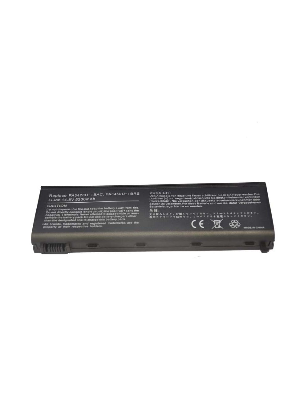"Bateria Toshiba PA3420U-1BRS compatível 14,4V 4400mAh Li-Ion" - 1 "Bateria Toshiba PA3420U-1BRS compatível 14,4V 4400mAh Li-Ion" - 1