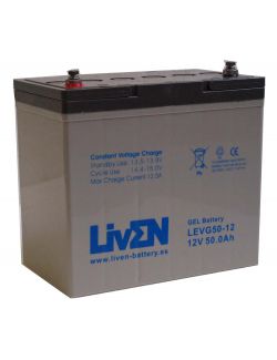 Batería de gel 12V 50Ah Liven serie LEVG - LEVG50-12 -  -  - 1