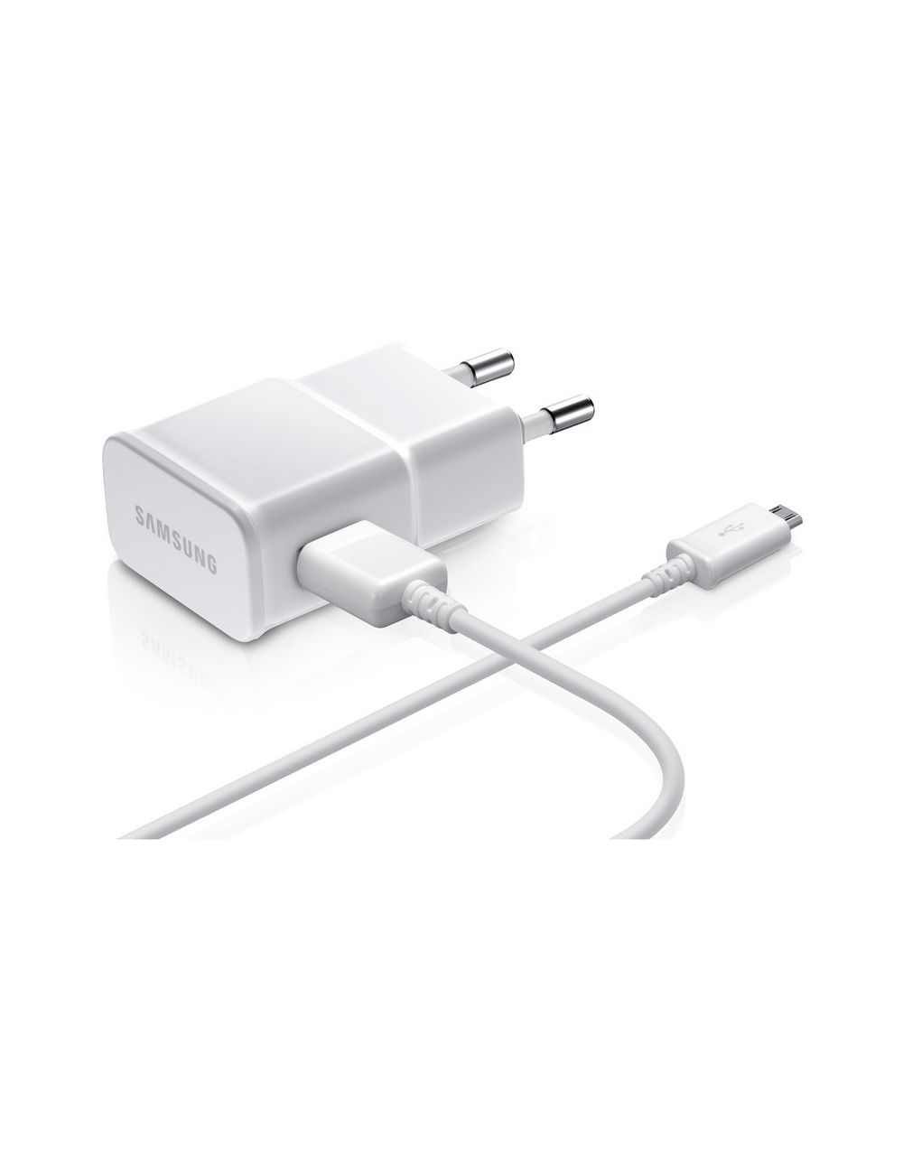 Cargador original Samsung ETA-U90EBE 5V 2A color blanco con cable micro USB (embalaje bulk) - ETA-U90EWE -  -  - 1