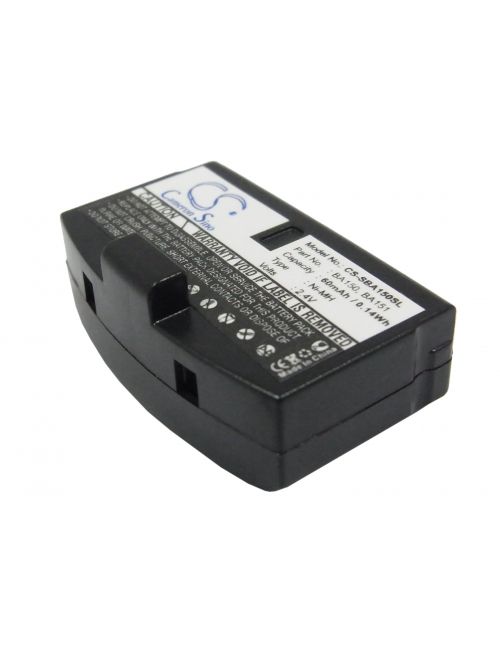 Bateria para Senheisser IS300, Set 250, Set 820, RS65, RS400, HDI 302, A200... BA 150, BA 151 compatível 60mAh NI-MH. - 1