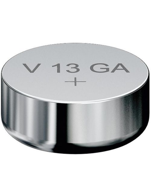 Pila LR-44, V13GA 1,5V alcalina botón Varta (Blister 1 unidad) - V-13GA -  - 4008496297641 - 2