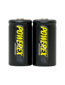 Pilhas recarregáveis C 5000mAh Ni-Mh Pré-carregadas Powerex (Blister 2 unidades) - 1