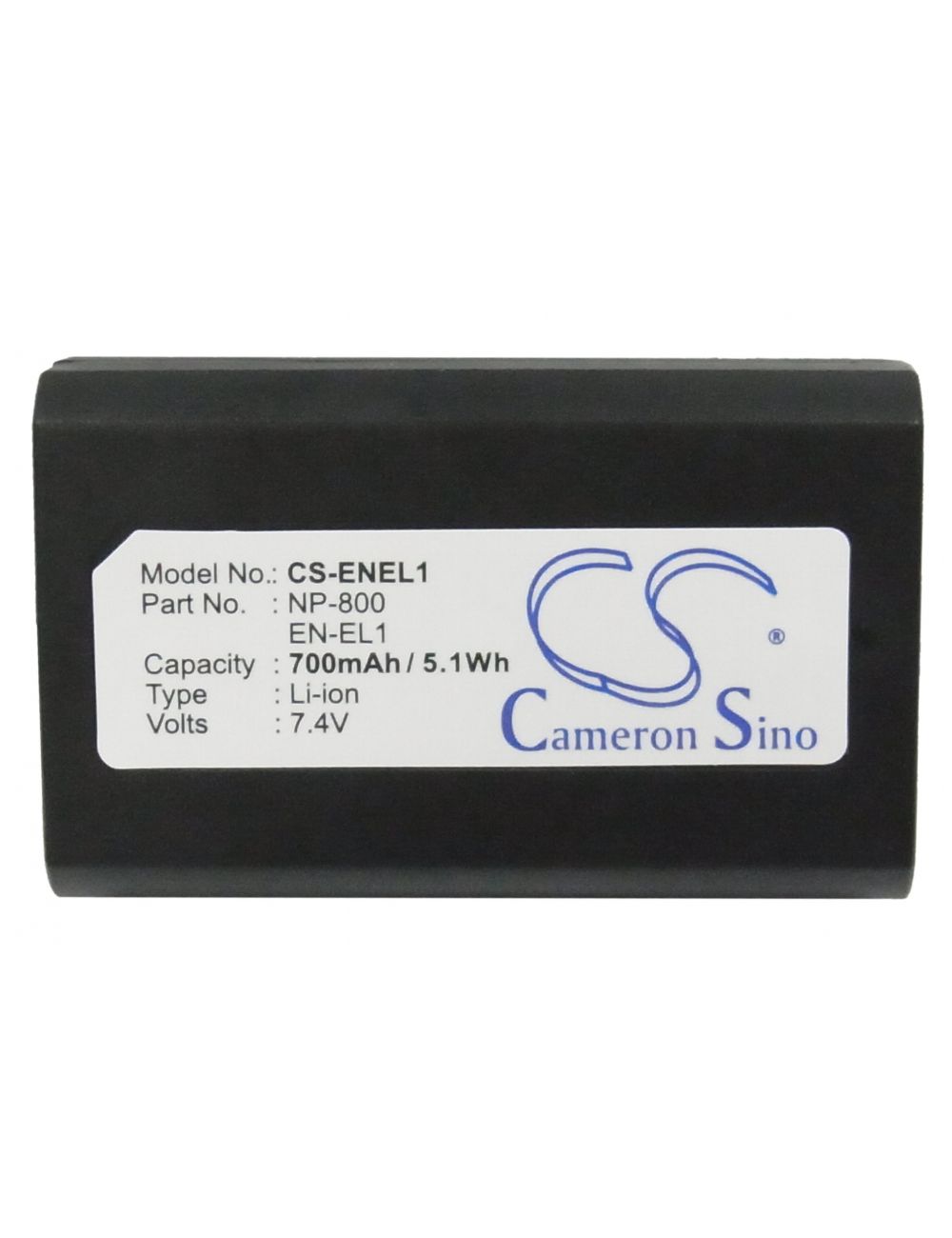 PATONA Akku-Set Für Nikon EN-EL1 – 2x 650mAh, Kompatibel Mit Coolpix 4300, 4500, 5000, 5700 & Mehr