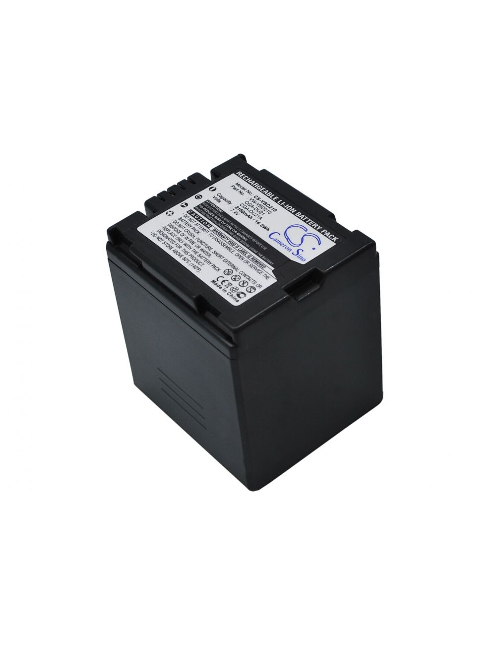VINTRONS Li-Ion Akku Für Panasonic Camcorder – 7,4 V, 750 MAh, Ersetzt CGA-DU06, CGR-DU07 Uvm.