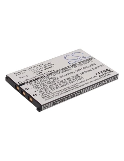 Batería Casio NP-20 o NP-20DBA 3,7V 650mAh - CS-NP20CA -  - 4894128005810 - 1