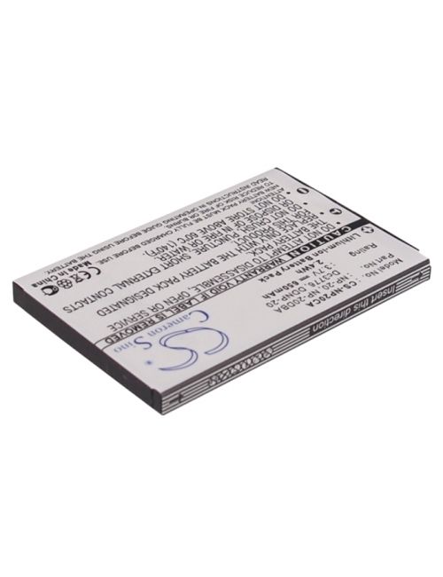 Batería para Casio  Exilim Card EX-M1, M2, S1, S2, S770, S880, Exilim Zoom EX-Z11, Z3, Z4, Z5, Z6... NP-20 3,7V 650mAh - CS-NP20