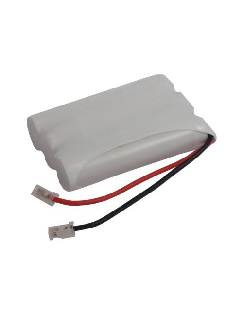 Bateria para telefone sem fio 3,6V 700mAh Ni-Mh com conector universal - 1