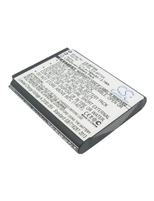 Batería Samsung BP-70A, SLB-70A compatible 3,7V 740mAh Li-Ion - CS-BP70A -  - 4894128032823 - 2