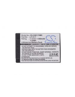Bateria para Canon EOS 750D, 760D, 770D, 800D, EOS M3, M5 e M6. LP-E17 compatível 7,4V 950mAh. - 5