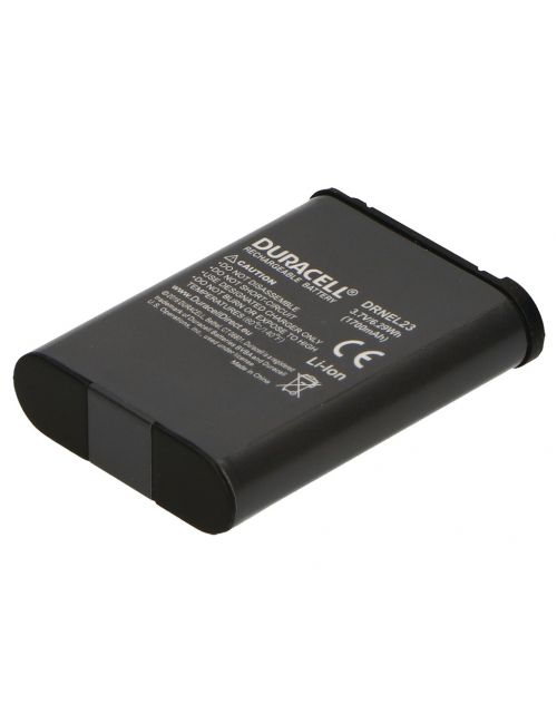 Bateria compatível Nikon EN-EL23 3,7V 1600mAh 6,1Wh Duracell - 2