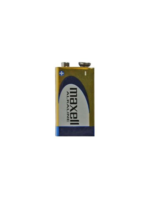 Pila 9V alcalina 6LR61, MN1604 Maxell Alkaline (blister 1 unidad) - MAXELL-6LR61/B1 -  - 4902580150259 - 1