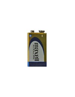 Pila 9V alcalina 6LR61, MN1604 Maxell Alkaline (blister 1 unidad) - MAXELL-6LR61/B1 -  - 4902580150259 - 1