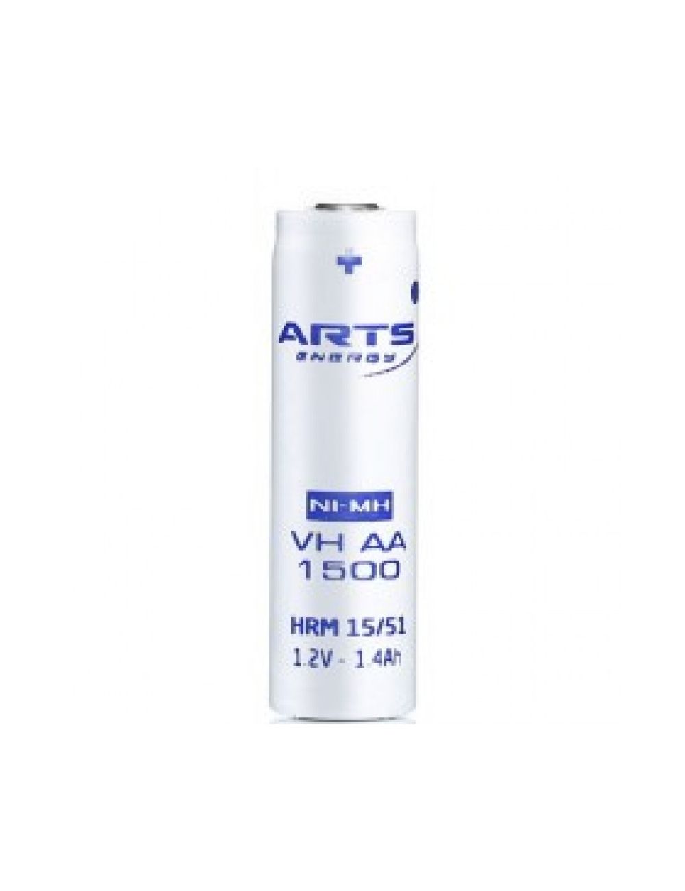 Acumulador AA 1,2V 1500mAh Ni-Mh Arts Energy serie VH - VH AA 1500 - - - 1 Acumulador AA 1,2V 1500mAh Ni-Mh Arts Energy serie VH - VH AA 1500 - - - 1