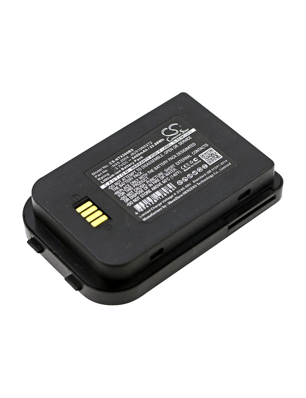 Batería para Handheld Nautiz X5 eTicket. NX5-2004 3,7V 6400mAh - CS-NTX500BX -  - 4894128128984 - 1