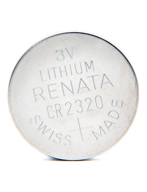 CR-2320 pila botón litio 3V Renata (blister 1 unidad) - RENATA-CR2320 -  -  - 1