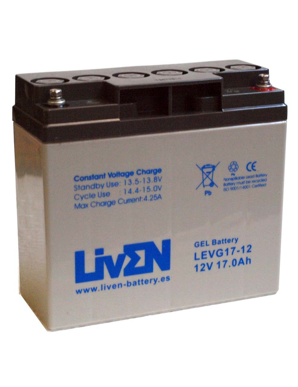 Batería de Gel 12V 17Ah LivEN serie LEVG - LEVG17-12 -  -  - 1