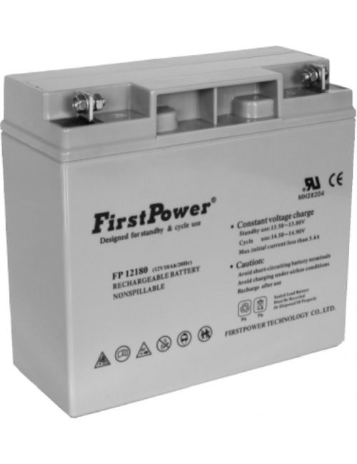 Batería para SAI 12V 18Ah First Power serie FP - FP12180 -  -  - 1