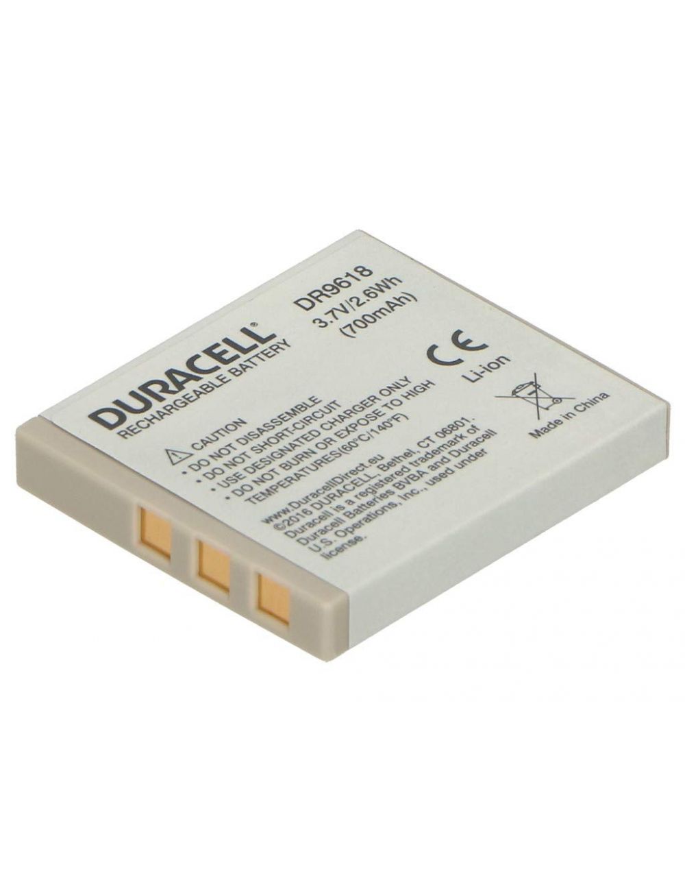 Bateria Kodak KLIC-7005 3,7V 700mAh DURACELL - 1