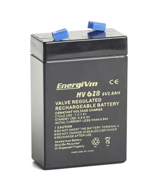 Bateria 6V 2,8Ah C20 Energivm MV628 - 1