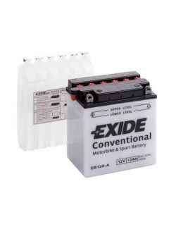 Bateria de motocicleta 12V 12Ah EXIDE Conventional EB12A-A - 1