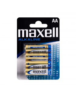 Blíster 4 PCS AA Alcalinas Maxell - MAXELL-LR6/B4 -  - 4902580163761 - 1