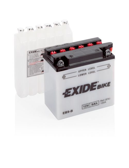 Bateria de moto 12V 9Ah EB9-B EXIDE Convencional - 1