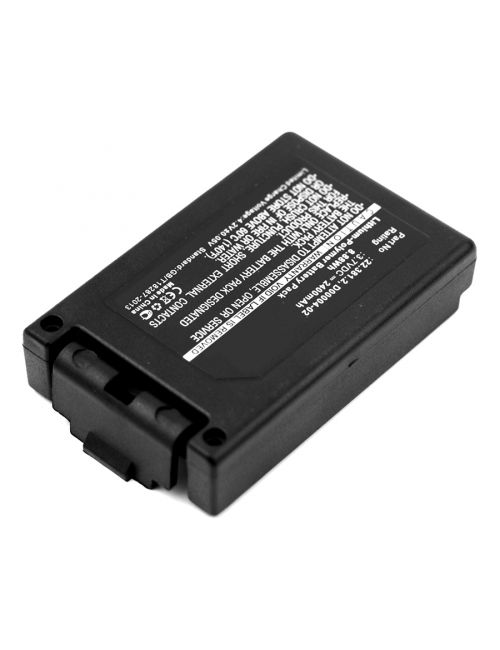 Batería compatible Tele Radio 22.381.2, D00004-02, M245060 3,7V 2400mAh - AB-223812 -  - 4894128123040 - 4