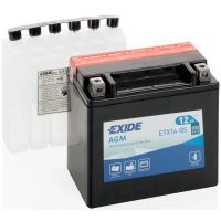 Batería moto 12V 12Ah ETX14-BS, YTX14-BS EXIDE AGM - ETX14-BS -  - 3661024033862 - 1