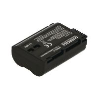 Batería para Nikon D600, D610, D7000, D7100, D7200, D750, D800, D810, 1 V1, MB-D12... EN-EL15 7,4V 1600mAh 11,84Wh DURACELL asdf
