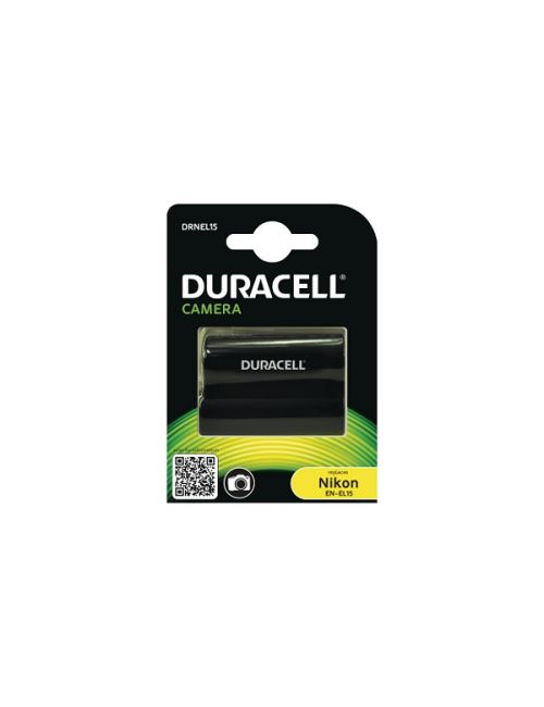 Batería para Nikon D600, D610, D7000, D7100, D7200, D750, D800, D810, 1 V1, MB-D12... EN-EL15 7,4V 1600mAh 11,84Wh DURACELL asdf