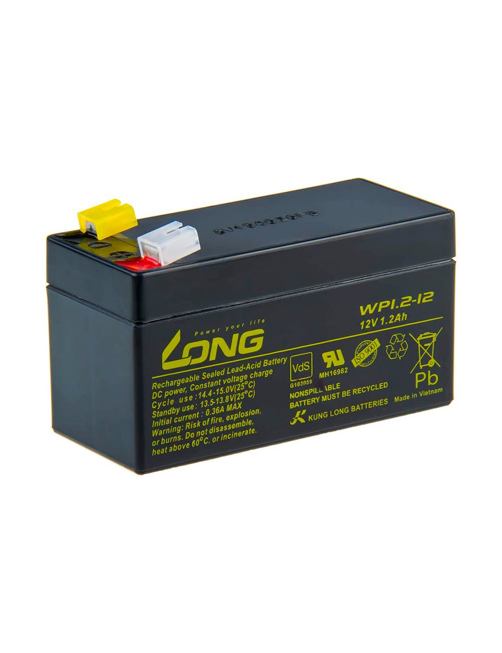 Batería 12V 1,3Ah C20 Long WP1.3-12 - WP1.3-12 - - - 1 Batería 12V 1,3Ah C20 Long WP1.3-12 - WP1.3-12 - - - 1