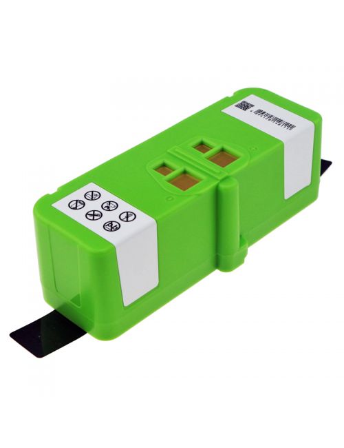 Batería compatible Roomba 614/15/40/52/65/70/71/75/77/80/81/85/90/91/95/96, 801/5/50/60/77/90/91/96, 960/65/80/85 14,4V 4400mAh 
