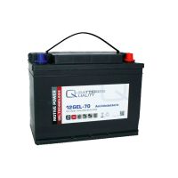 Batería de gel 12V 83Ah C20, 70Ah C5 Q-Batteries 12GEL-70 - 12GEL-70 -  -  - 1