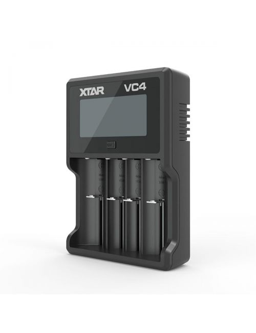 Cargador XTAR VC4 con LCD para 4 baterías Litio Ion o Ni-Mh - 2
