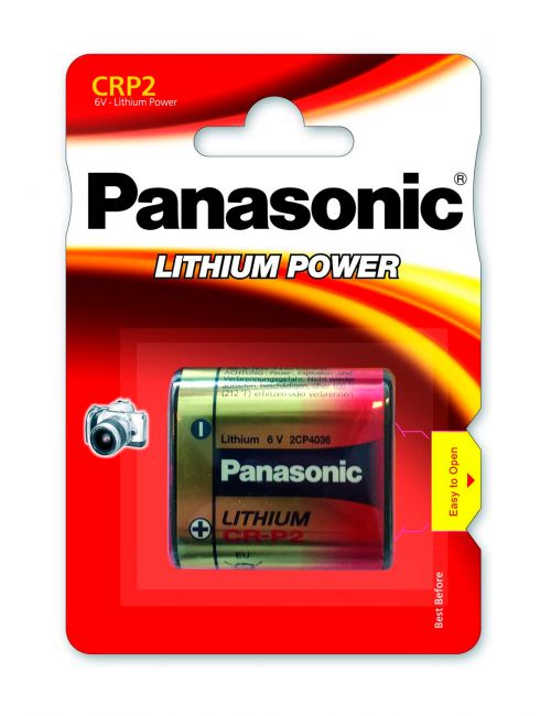 CRP2 pilha de lítio 6V Panasonic (embalagem 1 unidade) - 2