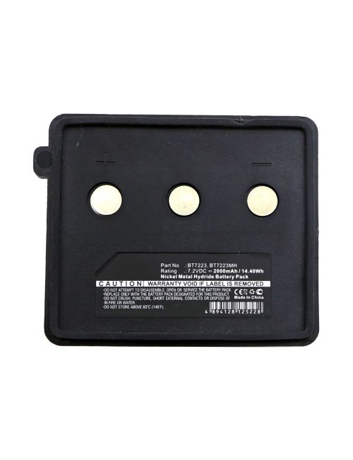 Batería compatible Itowa BT7223MH, BT7223 7,2V 2000mAh para Itowa Beton, Combi, Compact y Setval - AB-BT7223MH -  - 489412812522