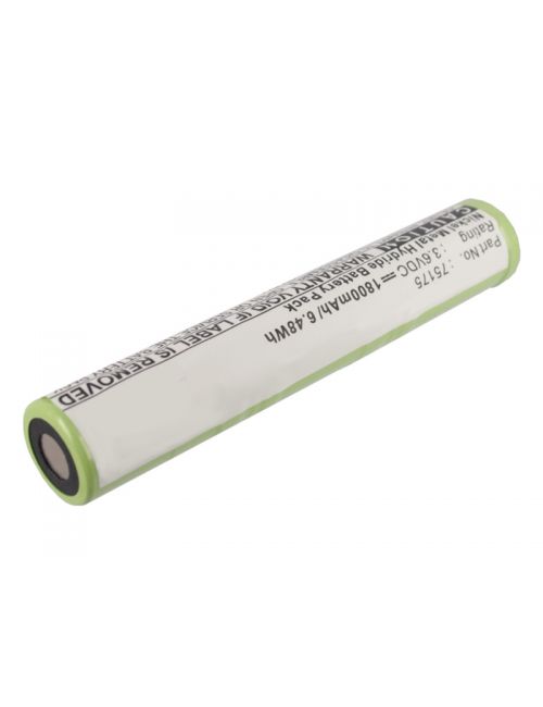 Bateria para lanterna Streamlight 75175, 75300, 75500, 75700, 76000... Stinger, Stinger HP/XT.  75175 3,6V 1800mAh - 2