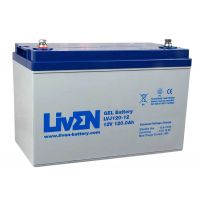 Batería gel 12V 120Ah LivEN serie LVJ - LVJ120-12 -  -  - 1
