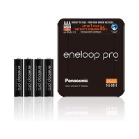 Eneloop pro pilas recargables AAA 930mAh Ni-Mh Panasonic (sliding pack 4 unidades) - BK-4HCDE/4LE -  - 5410853060628 - 1