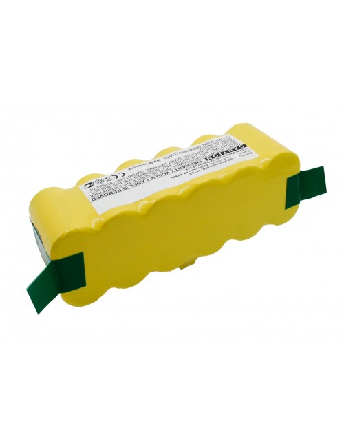 Bateria para iRobot Roomba série 500, 600, 700, 800, 900, R3 e Scooba 450 14,4V 3000mAh - 3