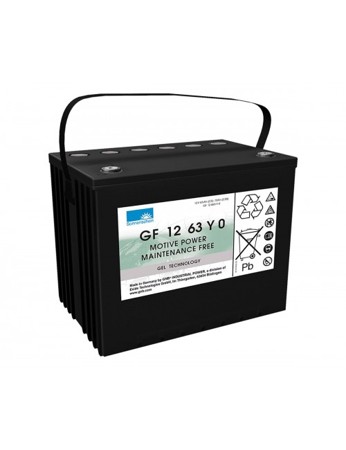 Batería de gel 12V 70Ah C20/20Hr Sonneschein Dryfit serie GF-Y (A500 cyclic)