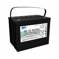 Batería de gel 12V 70Ah C20/20Hr Sonneschein GF12063YO Dryfit serie GF-Y (A500 cyclic) - GF12063YO -  -  - 1