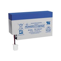 Batería 12V 0,8Ah C20 Powersonic PS-1208 con conector - PS-1208 -  -  - 1