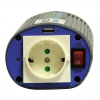 Inversor 12Vcc a 220Vca 150W con conector de mechero y 1 puerto USB-A - A301/150-USB -  -  - 2