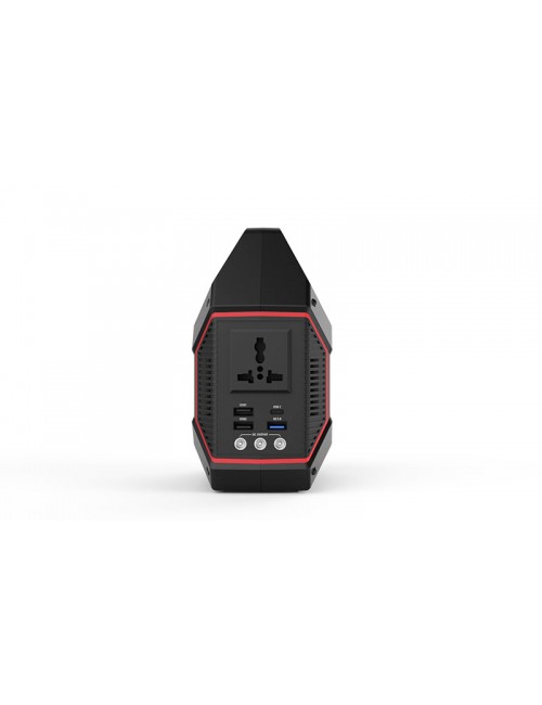 Estación de energía portátil 155Wh con 1 enchufe AC (100W máx.), 1xUSB-C, 3xUSB-A, 3 salidas DC (150W máx.) y toma de mechero - 